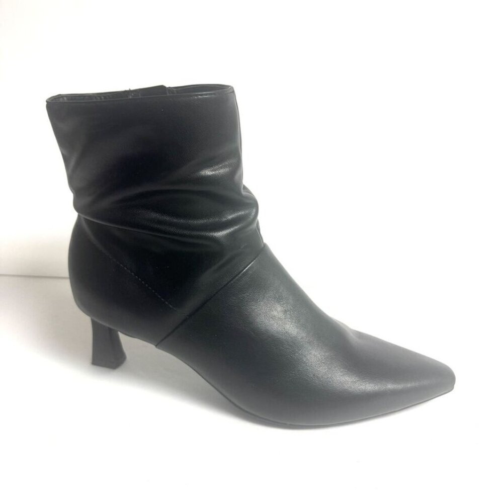 Naturalizer Womens Tribute Bootie Black Size 9.5W